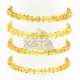 Amber bracelet dark yellow Amber bracelet dark yellow