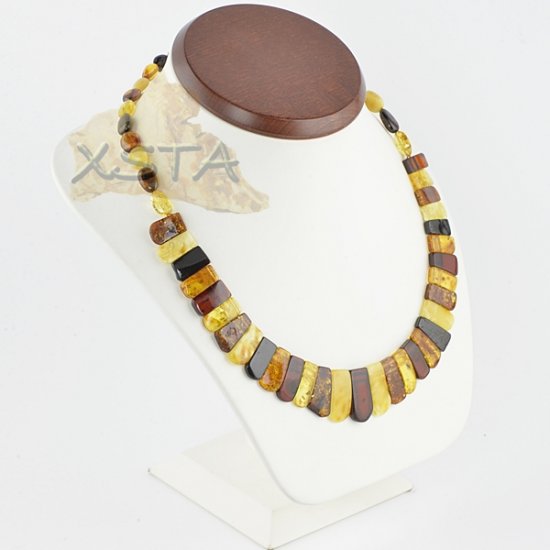 Amber necklace kolje multicolour