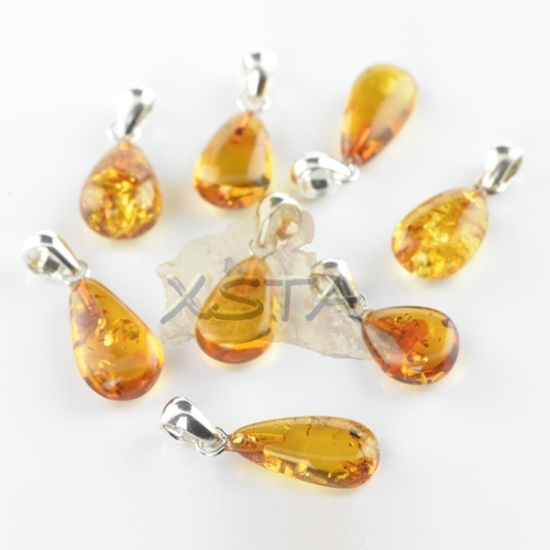 Baltic amber pendant cognac color Baltic amber pendant cognac color