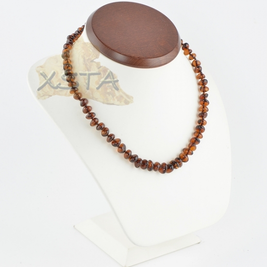 Cherry Amber necklaces polished baroque Cherry Amber necklaces polished baroque