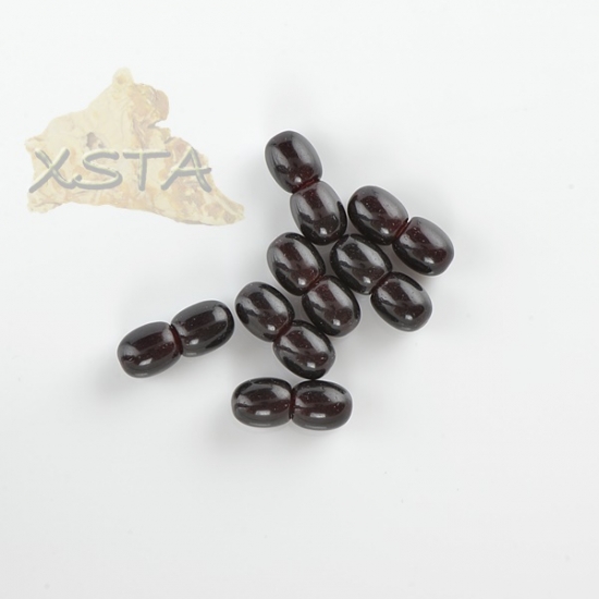 Dark cherry black screw clasp Dark cherry black screw clasp
