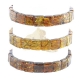 Green Baltic amber bracelet cube style Green Baltic amber bracelet cube style