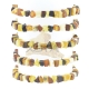 Raw amber bracelet mix color beads Raw amber bracelet mix color beads