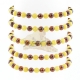 Round amber beads bracelet Round amber beads bracelet