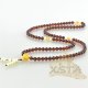 Round mala prayer amber rosary