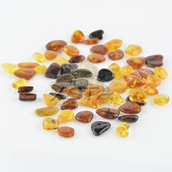Small mix Amber chips beads
