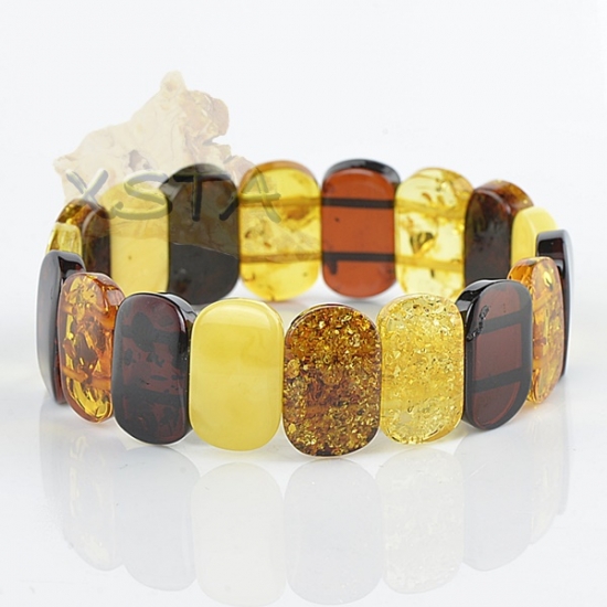 Natural wholesale amber bracelet mix Natural wholesale amber bracelet mix