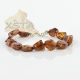 Cherry Baltic amber bracelet with silver Cherry Baltic amber bracelet with silver