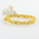 Milky chips amber bracelet Milky chips amber bracelet