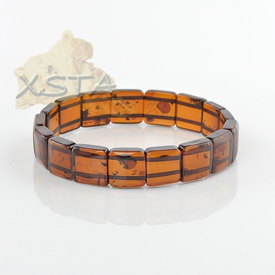 Light cherry Amber cube bracelet Light cherry Amber cube bracelet