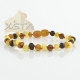 Amber bracelet mix with screw clasp Amber bracelet mix with screw clasp