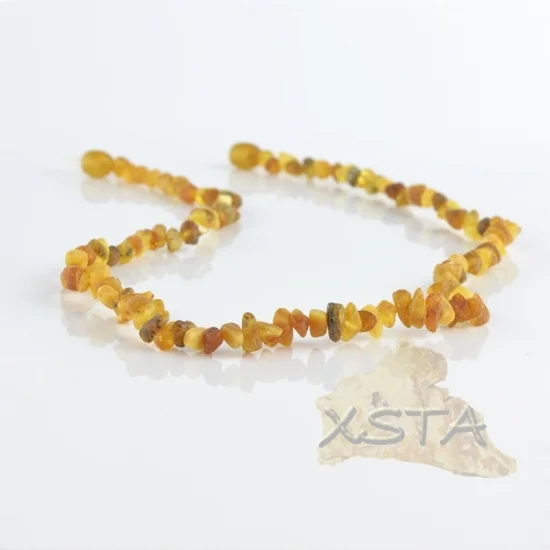 Raw amber necklace chips Raw amber necklace chips