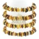 Baltic amber mix chips bracelet