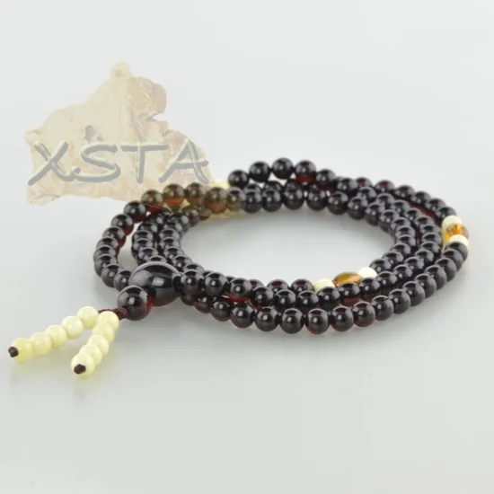 Tibetan Buddhist prayer amber beads rosary Tibetan Buddhist prayer amber beads rosary