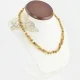Raw amber necklace chips Raw amber necklace chips