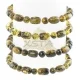 Wholesale green amber beads bracelet