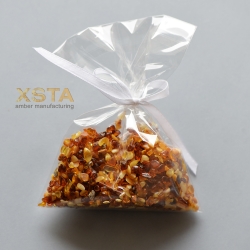 50 grams Amber beads without holes