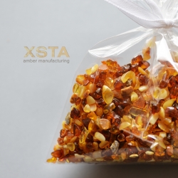 50 grams Amber beads without holes