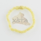 Matte Amber teething bracelet Matte Amber teething bracelet