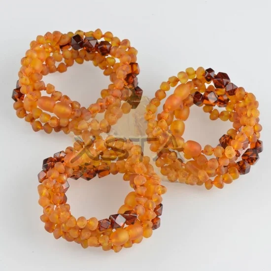 Teething amber bracelets 