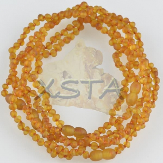Raw light cognac teething necklace Raw light cognac teething necklace