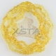 Raw yellow teething amber necklace Raw yellow teething amber necklace