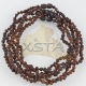 Teething baroque light cherry raw necklace Teething baroque light cherry raw necklace