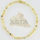 Amber raw teething necklace raw butter